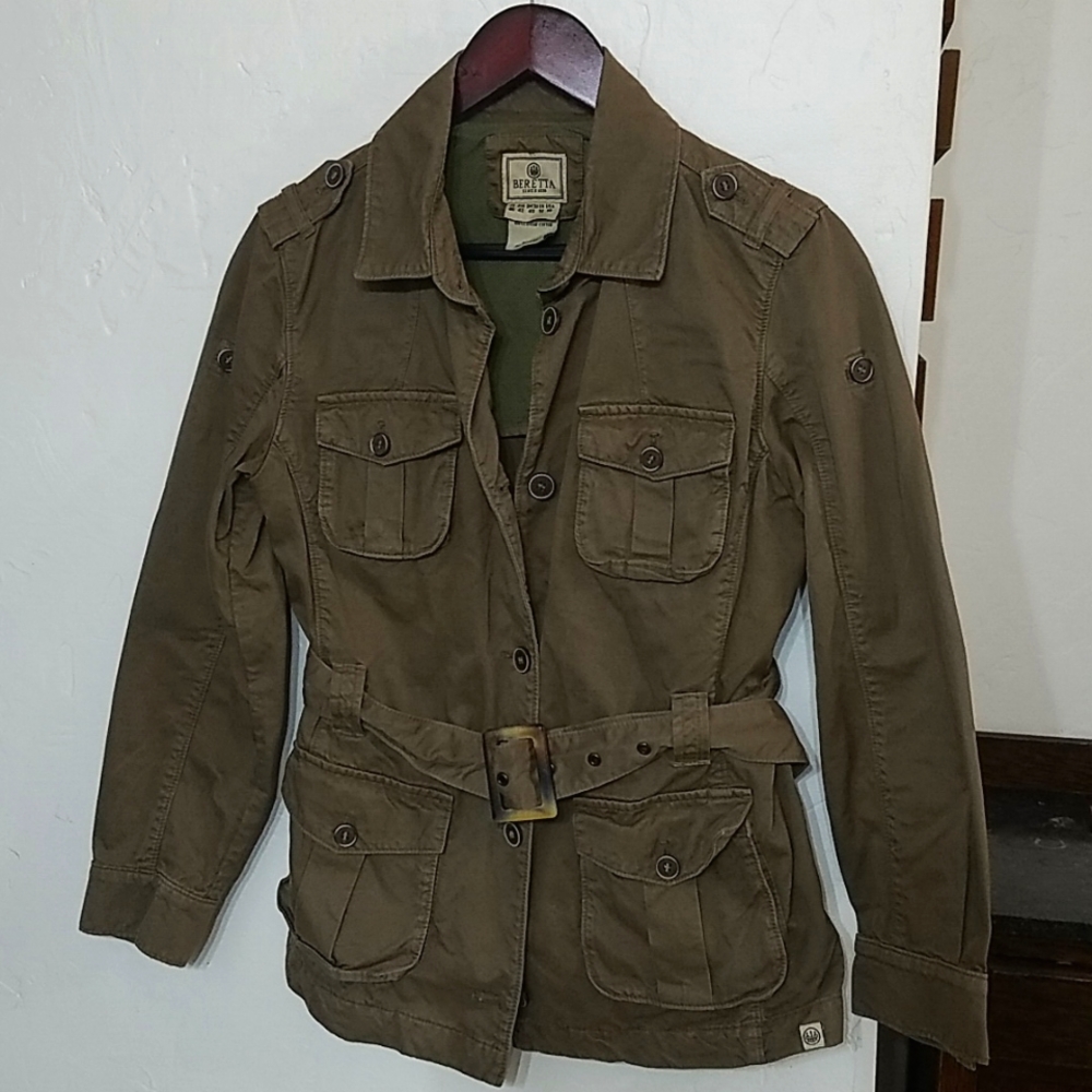 Beretta Serengeti womens jacket, olive green, size 10